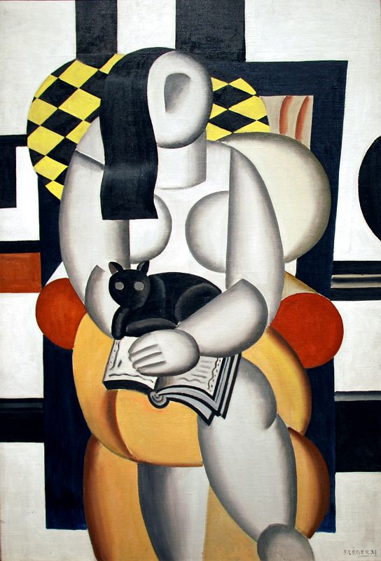 Top Met Paintings After 1860 11 Fernand Leger Woman with a Cat